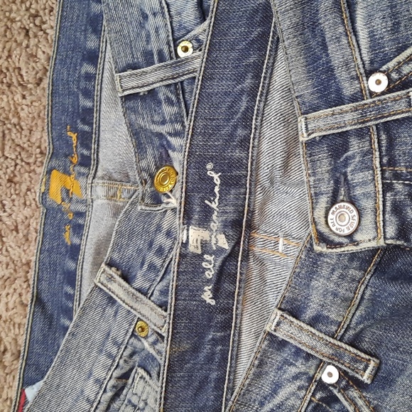 7 For All Mankind Jeans (2 Pair) sz 28 - Picture 8 of 11